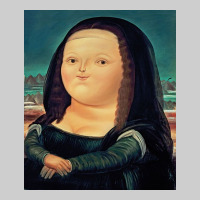 Fernando Botero Mona Lisa Premium Tee | Teevron
