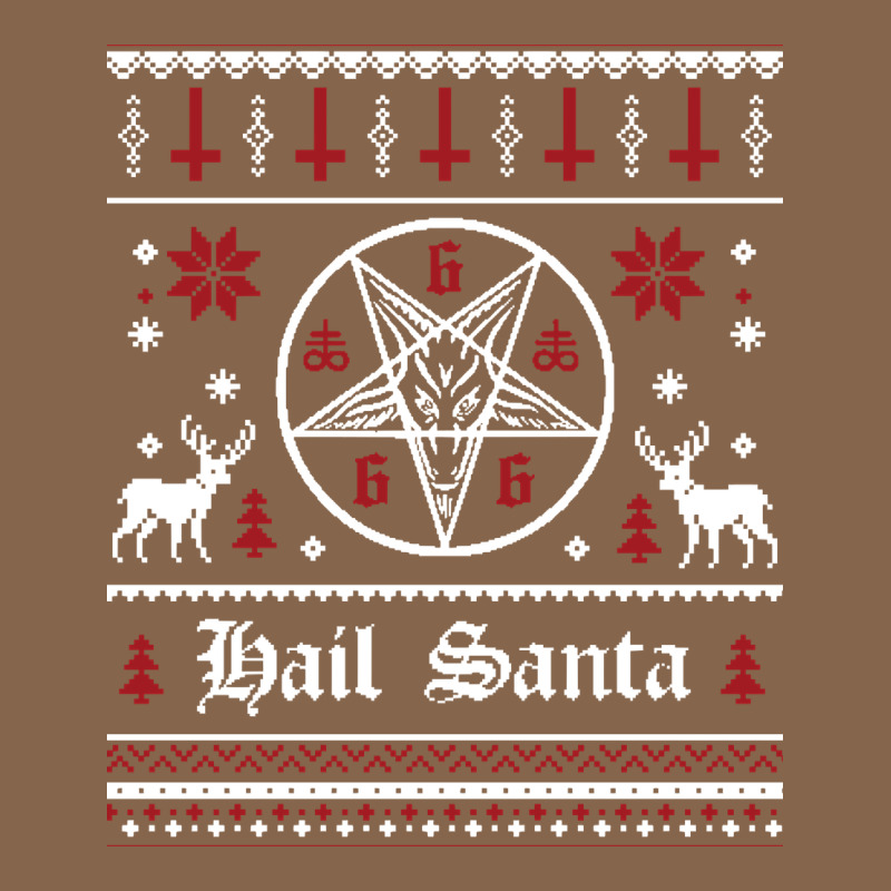 Hail Santa Ugly Christmas Sweater   Sweatshirt Premium Tee by artisFamous | Teevron