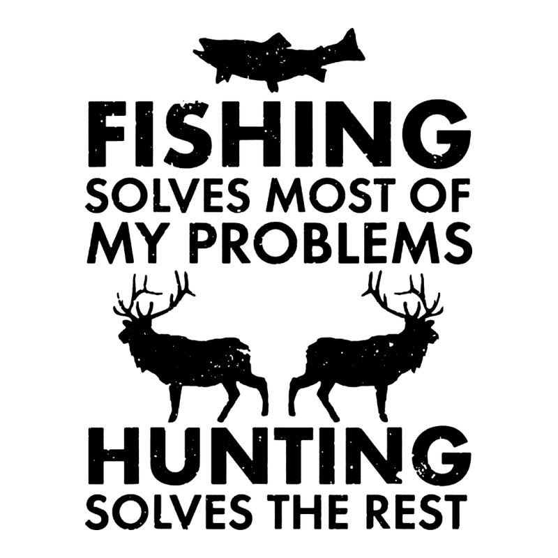 Funny Fishing And Hunting Premium Tee by artisFamous | Teevron