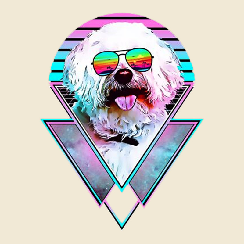 Bichons Frise Dog Vintage Premium Tee by artisFamous | Teevron