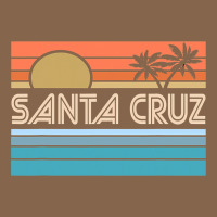Santa C.r.u.z Cali Sunset 70s 80s Surfer Summer Sun Premium Tee | Teevron