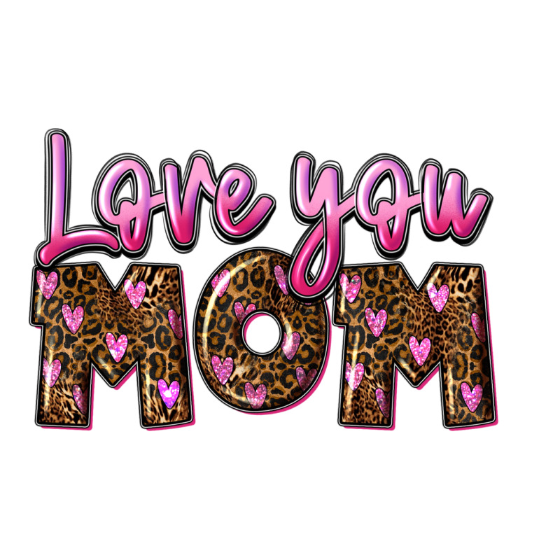 Love You Mom Premium Tee by FaDigitalArtStudio | Teevron