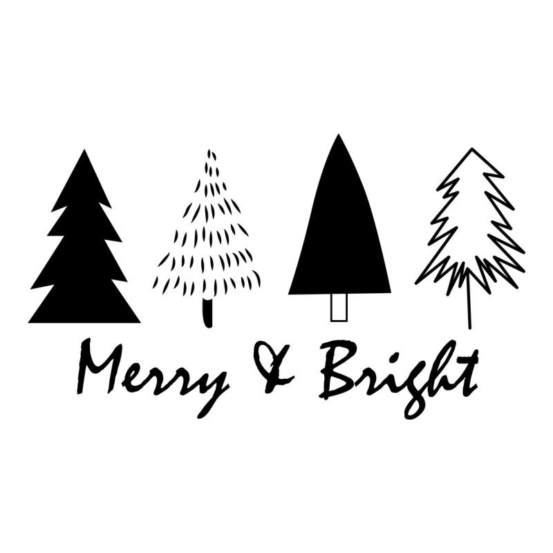 Merry And Bright Premium Tee by artisFamous | Teevron