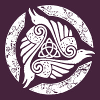 Celtic Trinity Knot Crow Spiritual Mandala Premium Tee | Teevron