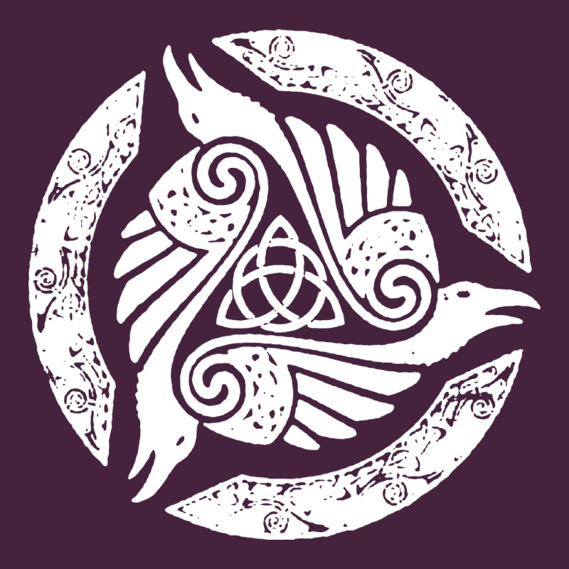 Celtic Trinity Knot Crow Spiritual Mandala Premium Tee by artisFamous | Teevron