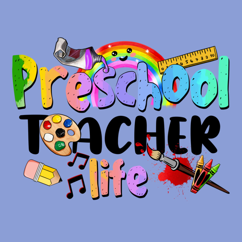Preschool Teacher Life Long Sleeve Tee by LillyAllenDesigns | Teevron