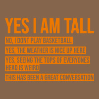 Yes I Am Tall Premium Tee | Teevron