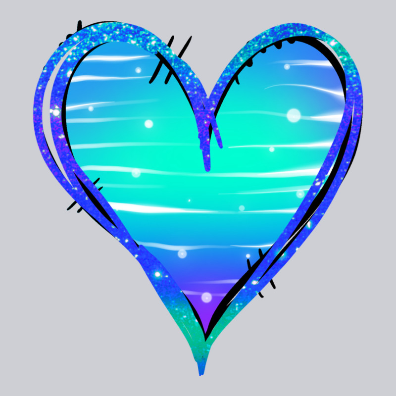 Mermaid Heart Heavyweight Sweatshirt by Jasminsmagicworld | Teevron