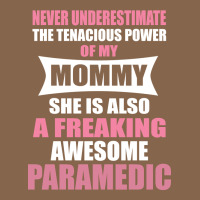 Never Underestimate Mommy Paramedic Premium Tee | Teevron