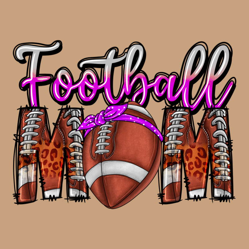 Football Mom Vintage Tee by CowhideDigitalArt | Teevron