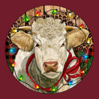 Charolais Heifer Christmas Zipper Hoodie | Teevron