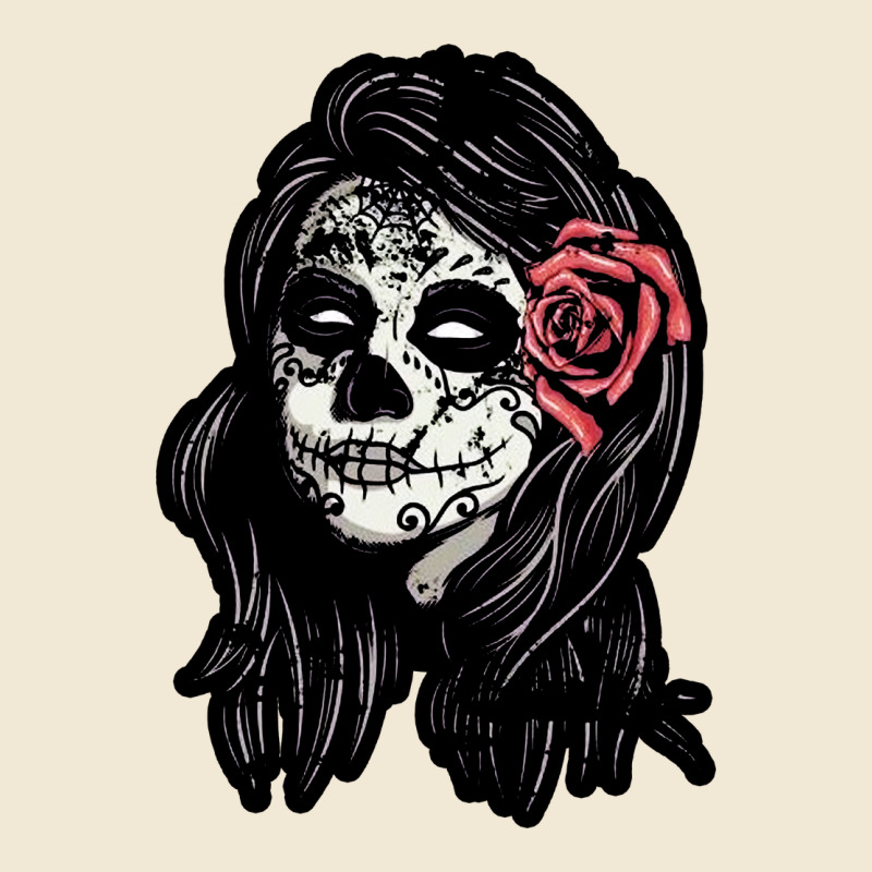 Sugar Skull Lady Premium Tee by artisFamous | Teevron