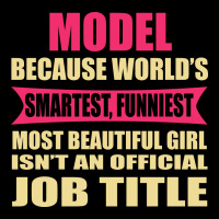 Model Funniest Isn't A Jobtitle Premium Tee | Teevron