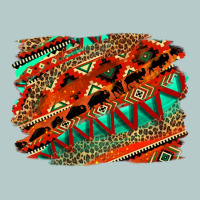 Western Aztec Background Pattern Heavy Core Tee | Teevron