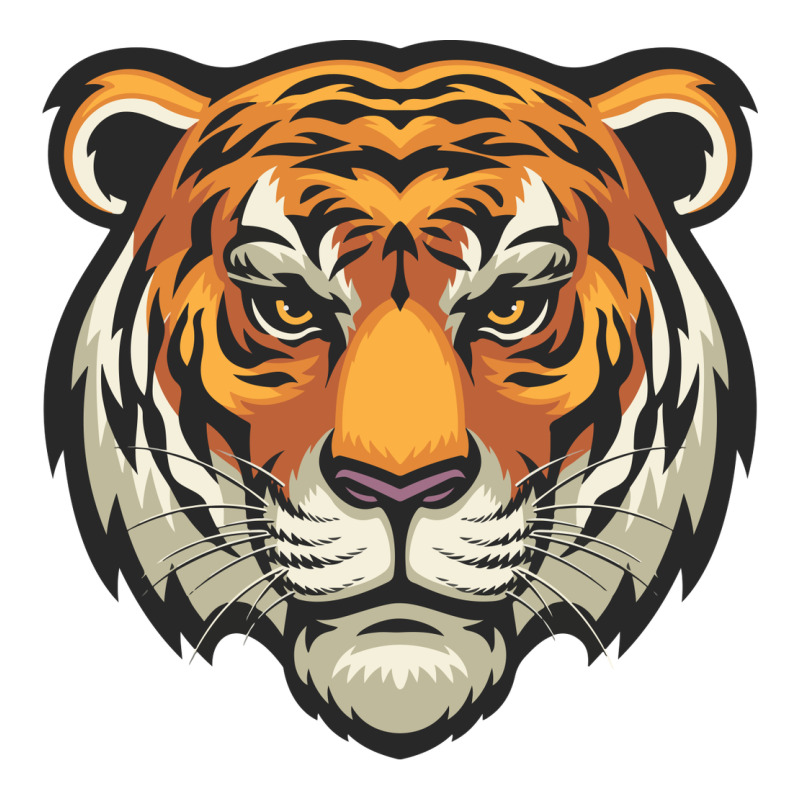 Tiger Vector Face Premium Tee by artisFamous | Teevron