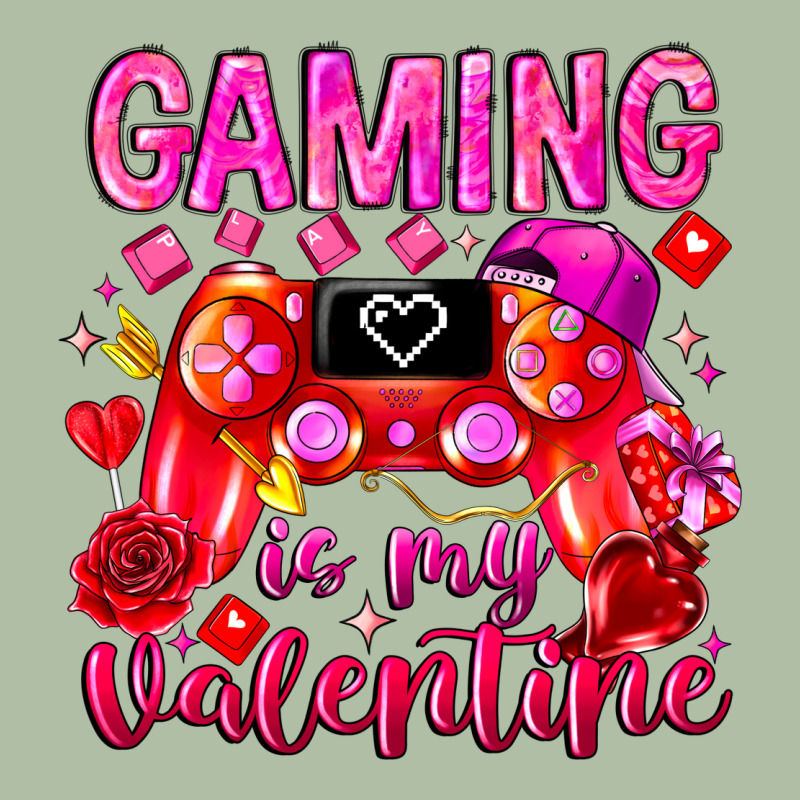 Gaming Is My Valentine Urban Heavy Tee by CowhideDigitalArt | Teevron
