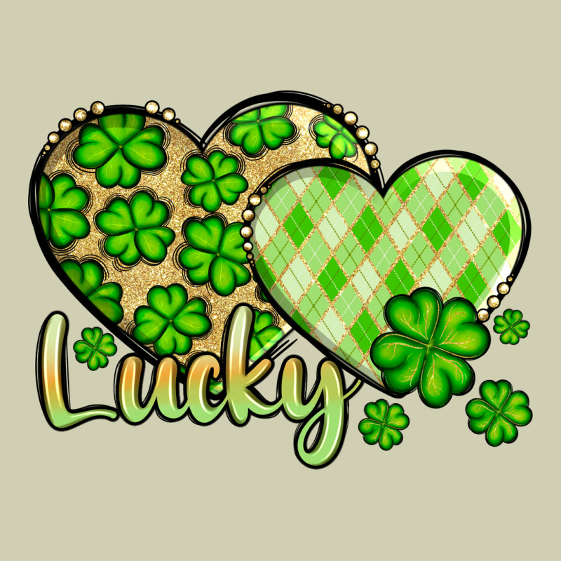 St. Patrick's Lucky Hearts Heavy Core Tee by OliviaCreatesArt | Teevron