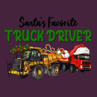 Santa's Favorite Truck Driver Long Sleeve Tee | Teevron