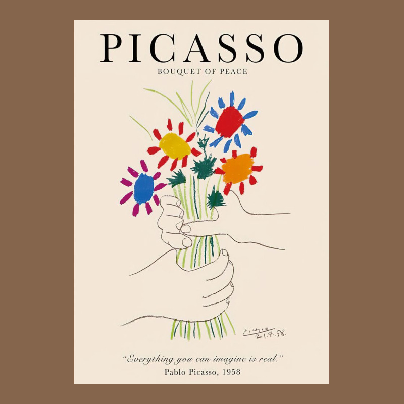 Pablo Picasso   Bouquet Of Peace Premium Tee by artisFamous | Teevron