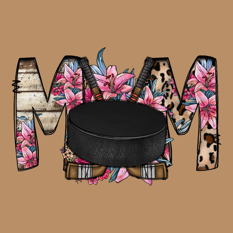 Mom Hockey Flower Vintage Hoodie by RacoonDesign | Teevron
