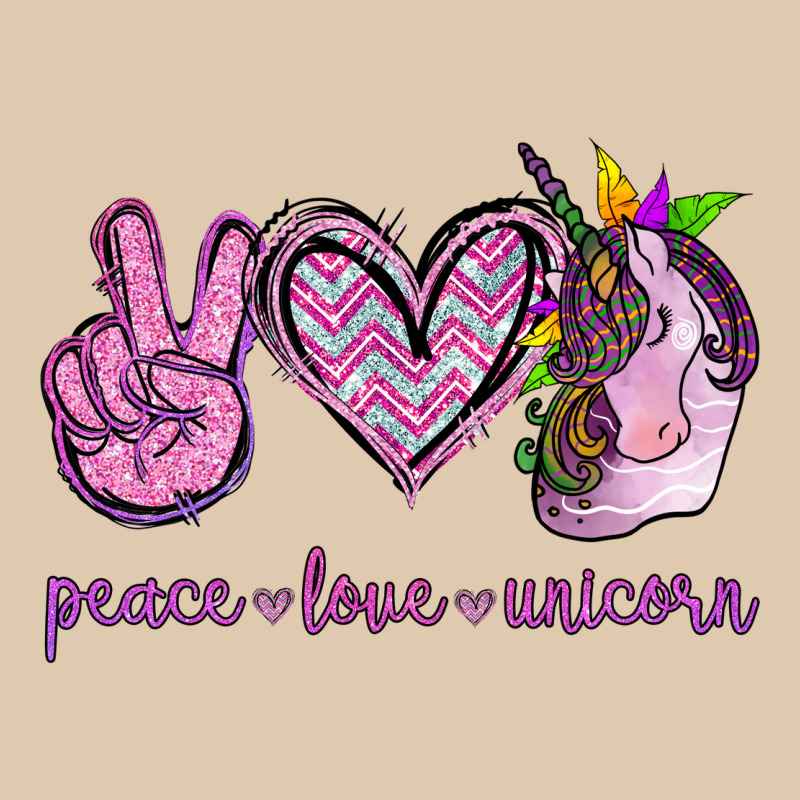 Peace Love Unicorn Heavyweight Sweatshirt by Jasminsmagicworld | Teevron