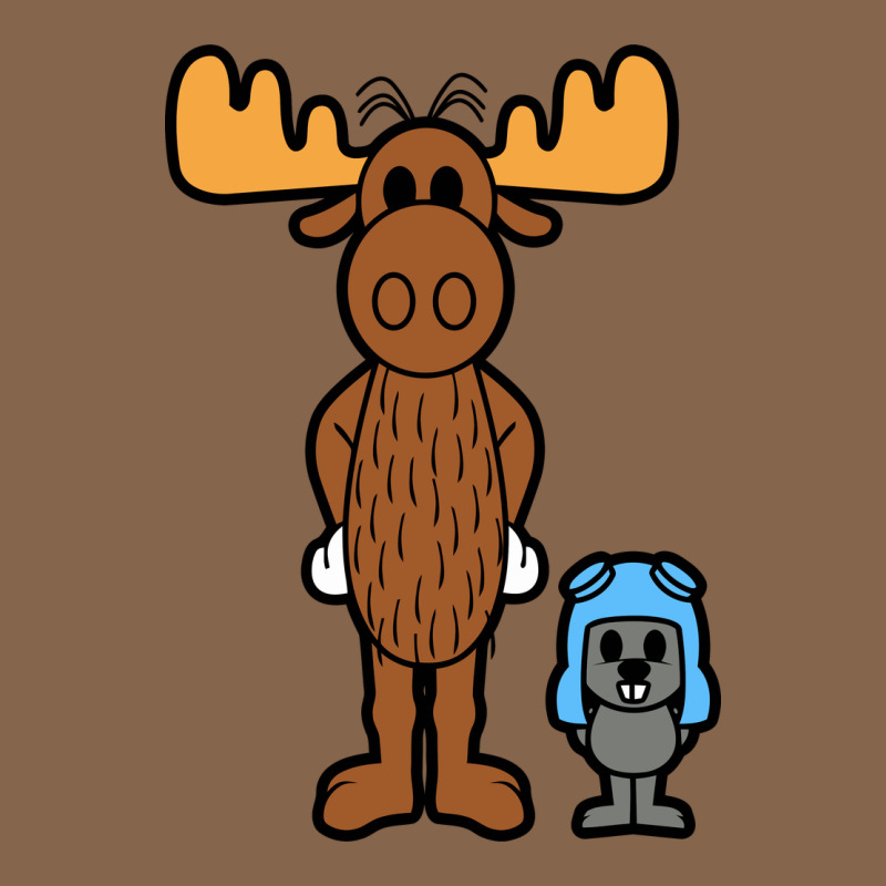 Rocky And Bullwinkle Premium Tee by artisFamous | Teevron