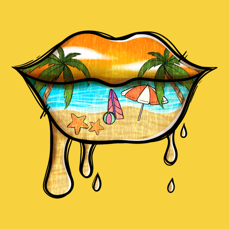 Beach Lips Premium Sweatshirt by Jasminsmagicworld | Teevron