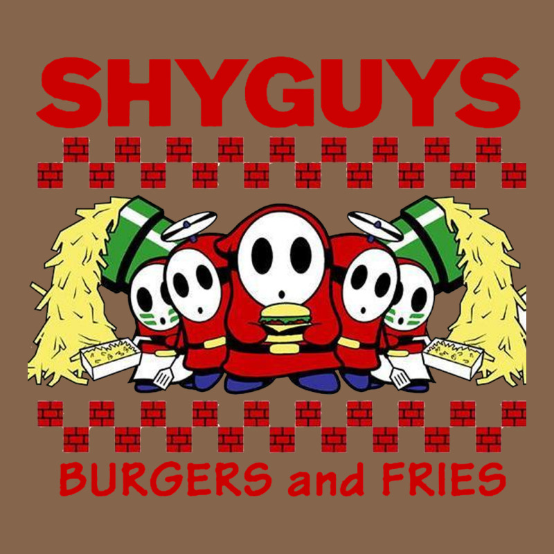 Shy Guys Burger And Fries Premium Tee by artisFamous | Teevron