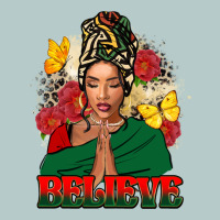 Believe Black Woman Heavy Core Tee | Teevron