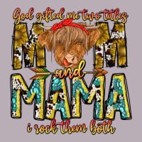 God Gifted Me Two Titles And Mama I Rock Them Both Vintage Tee | Teevron