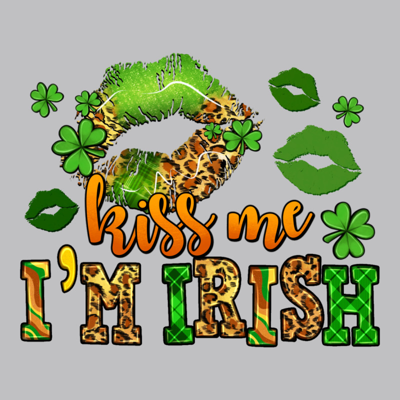Kiss Me Im Irish St Patricks Lip Stain Long Sleeve Tee by LillyAllenDesigns | Teevron