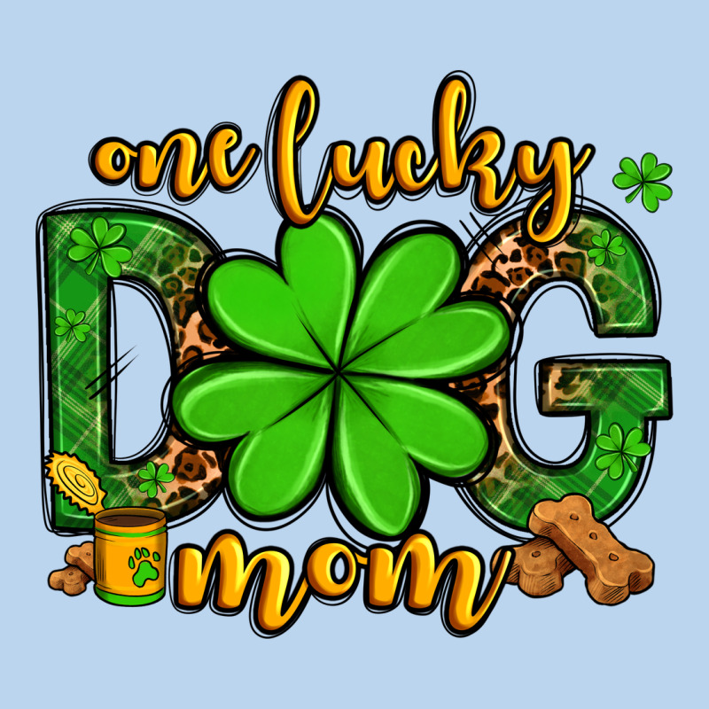 One Lucky Dog Mom St. Patrick's Classic Tee by OliviaCreatesArt | Teevron