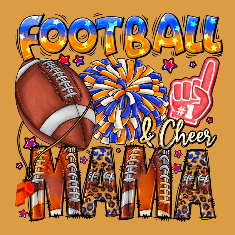 Football Mama Urban Heavy Tee by CowhideDigitalArt | Teevron
