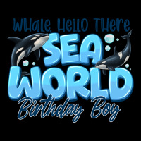 Whale Hello There Sea World Birthday Boy Ladies Tee | Teevron