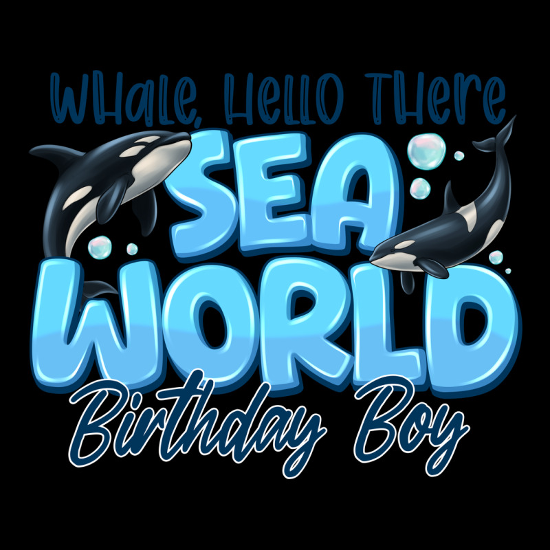 Whale Hello There Sea World Birthday Boy Ladies Tee by CowhideDigitalArt | Teevron