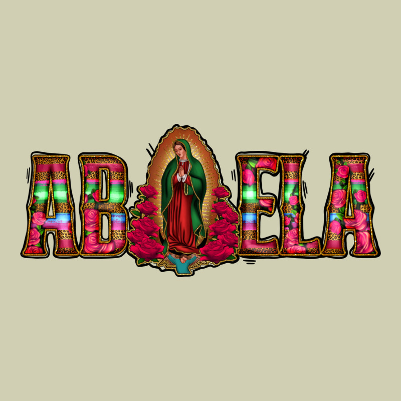 Abuela Floral Aztec Leopard Heavy Core Tee by Jasminsmagicworld | Teevron