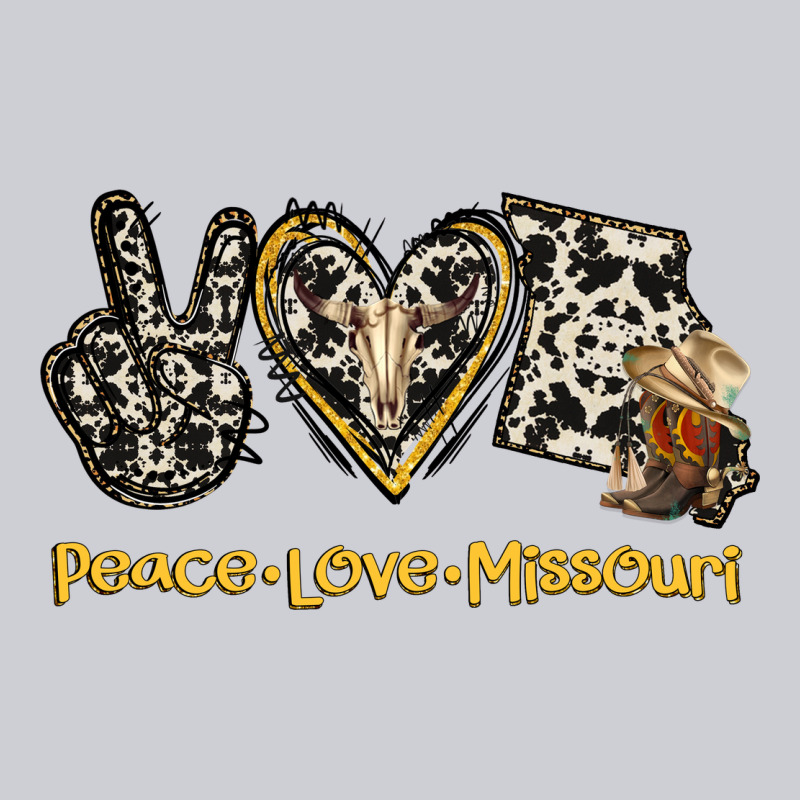 Peace Love Missouri Heavyweight Sweatshirt by Jasminsmagicworld | Teevron