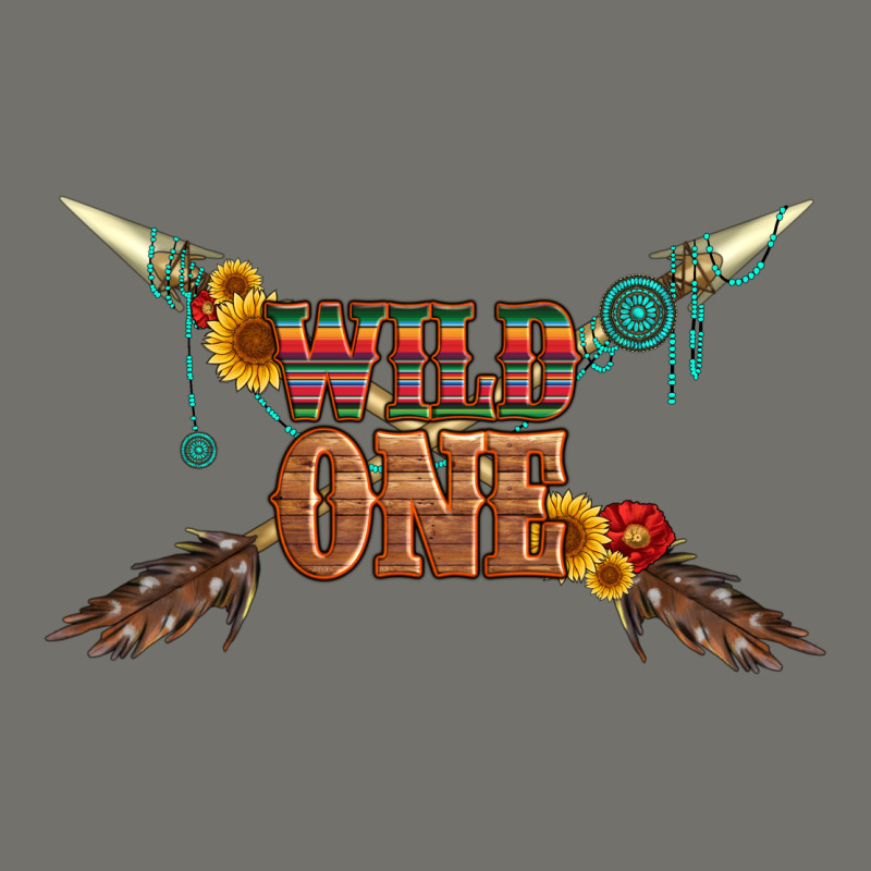 Wild One With Gemstone And Sunflower Premium Hoodie by Artiststas | Teevron