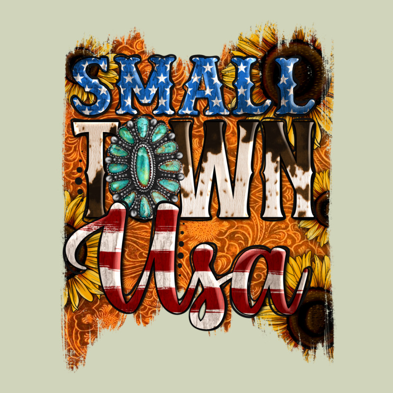 Small Town Usa Gemstone Heavyweight Hoodie by Jasminsmagicworld | Teevron
