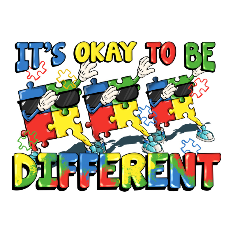 It's Okay To Be Different Autism Premium Tee by FaDigitalArtStudio | Teevron