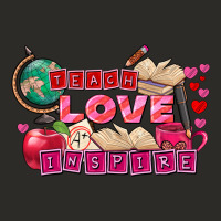 Valentine's Day Teach Love Inspire Heavy Core Tee | Teevron