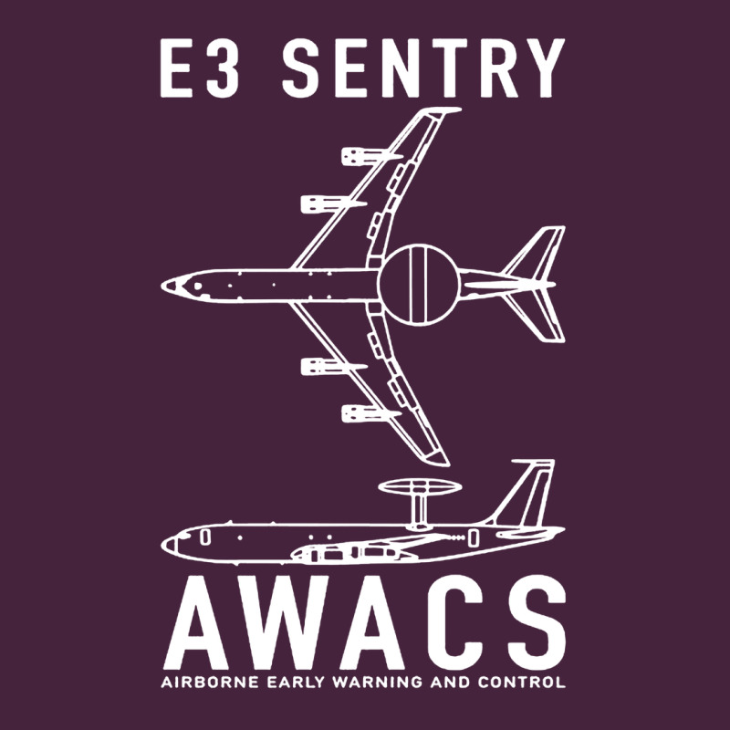 E 3 Sentry Awacs Plane Gift Premium Tee by DesigneFamous | Teevron