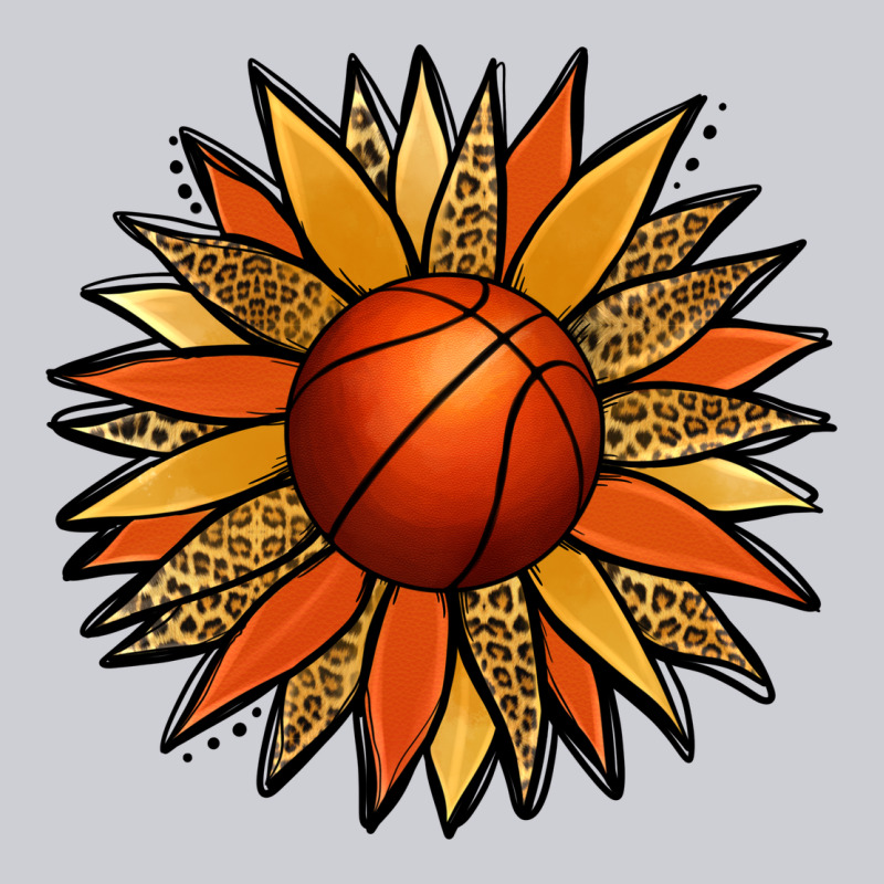 Basketball Sunflower Heavyweight Sweatshirt by Jasminsmagicworld | Teevron