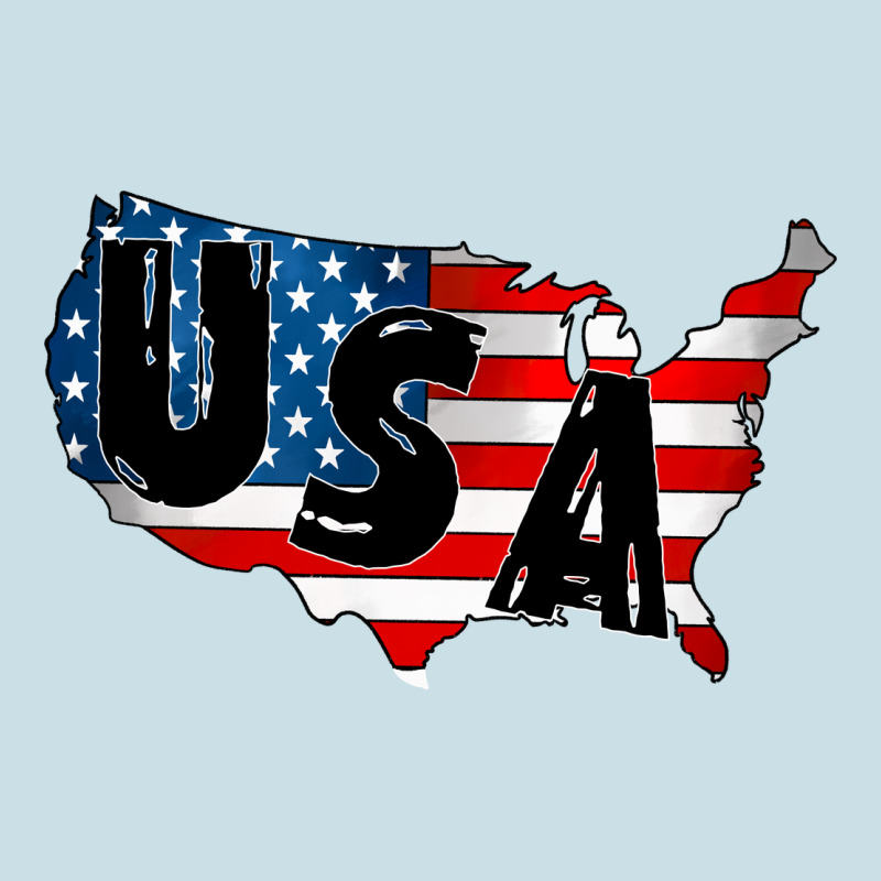 Usa Ladies Tee by CowhideDigitalArt | Teevron