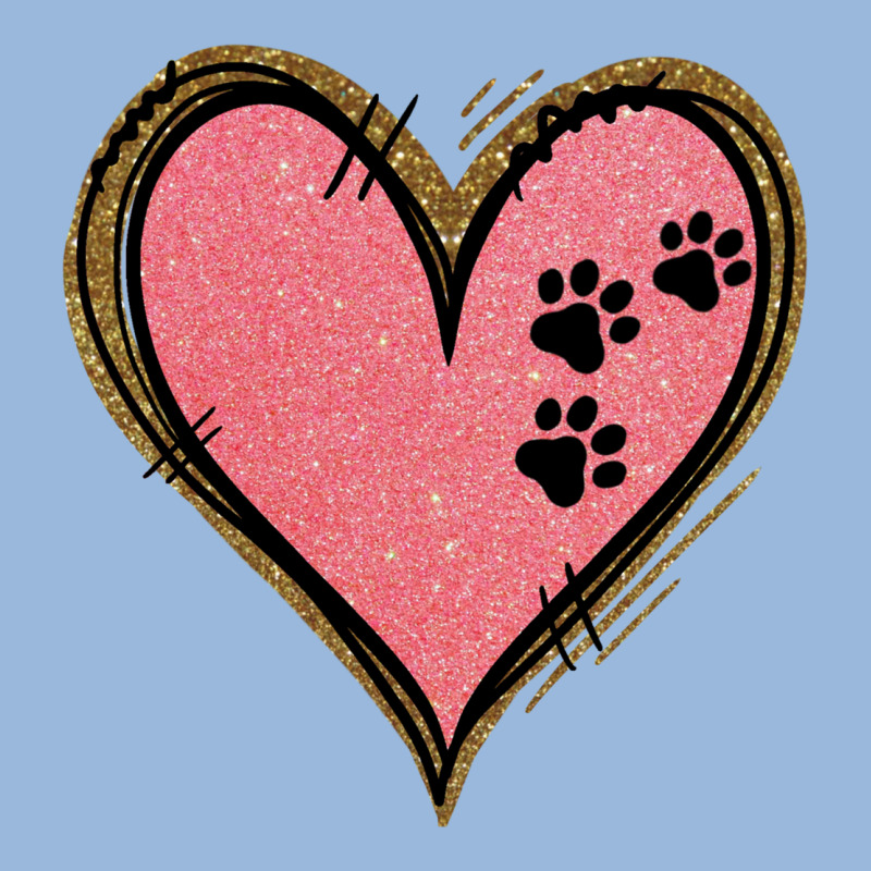 Pink Glitter Heart Premium Hoodie by Jasminsmagicworld | Teevron