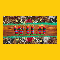 Western Wild And Floral Leopard  Cowhide Licanse Plate Premium Hoodie | Teevron