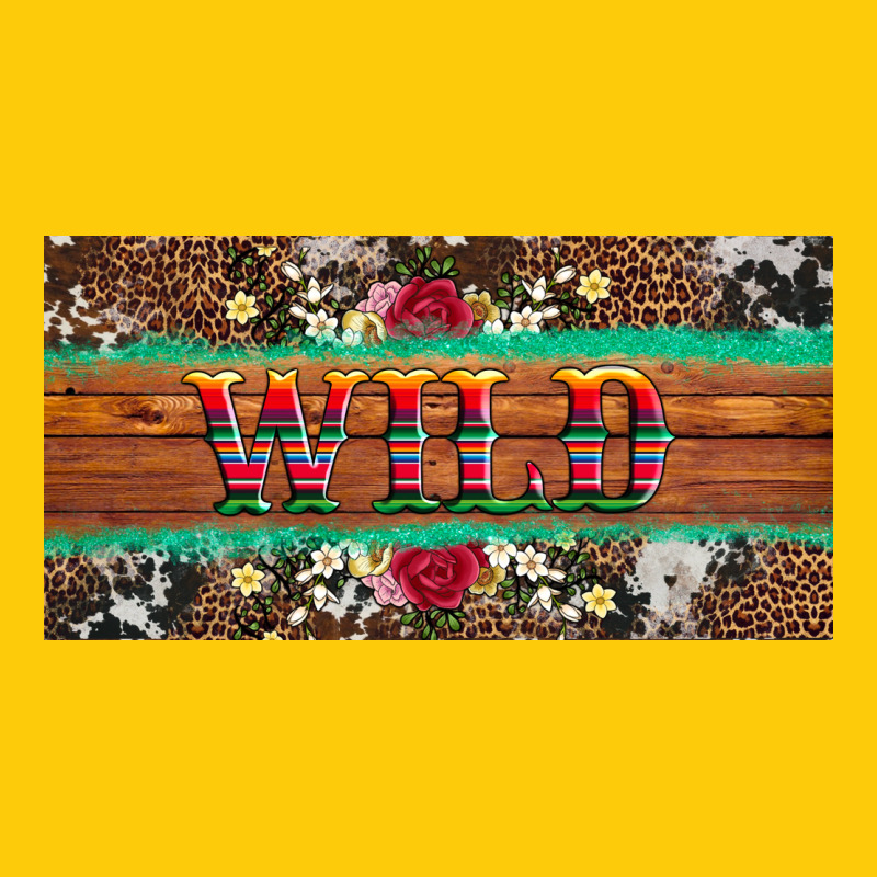 Western Wild And Floral Leopard  Cowhide Licanse Plate Premium Hoodie by Artiststas | Teevron