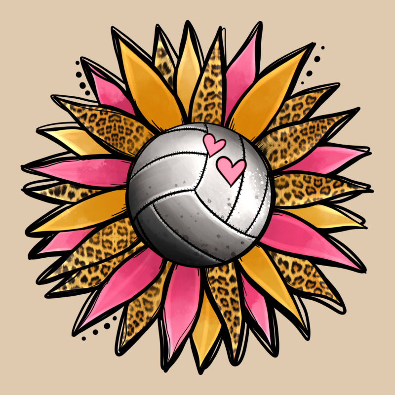 Volleyball Sunflower Heavyweight Sweatshirt by Jasminsmagicworld | Teevron