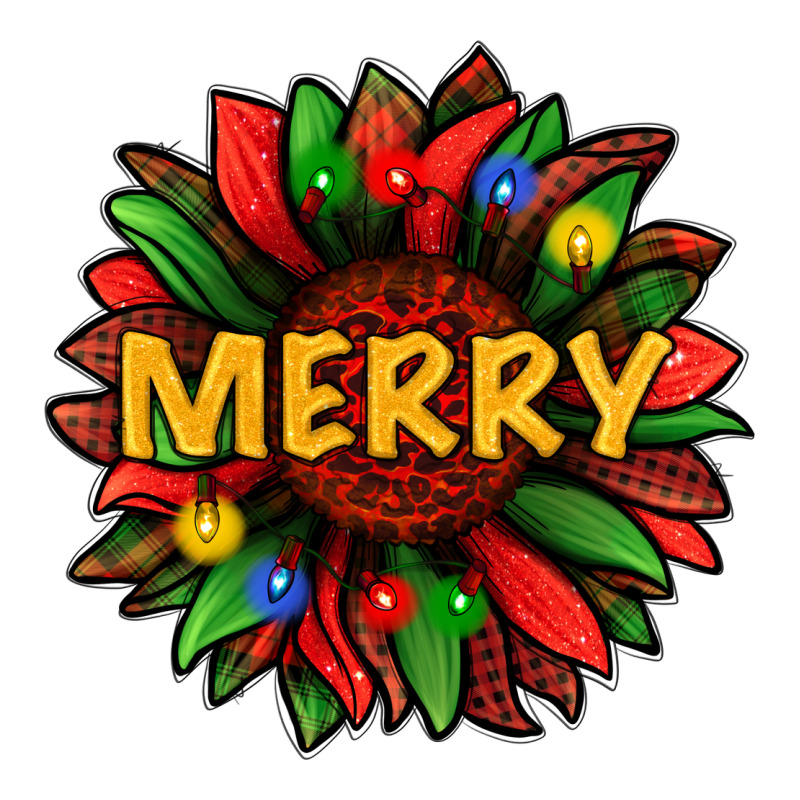 Merry Christmas With Light Sunflower Bbs Premium Tee by BundleAndBundleShop | Teevron