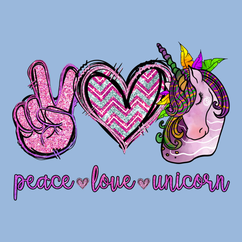 Peace Love Unicorn Premium Hoodie by Jasminsmagicworld | Teevron